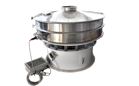 負極材料粉體篩分現(xiàn)場